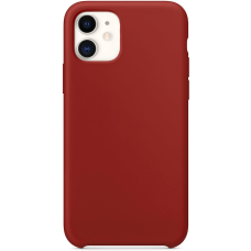 Чохол Apple Silicone Case для iPhone 11 Dark Red