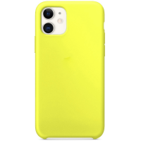 Чехол Apple Silicone Case для iPhone 11 Лимонад