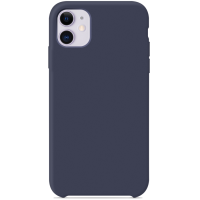 Чохол Apple Silicone Case для iPhone 11 Midnight Blue