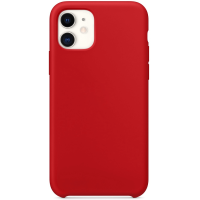 Чехол Apple Silicone Case для iPhone 11 Красный
