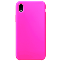 Чехол Apple Silicone Case для iPhone XR Barbie Pink
