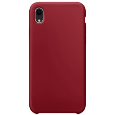 Чохол Apple Silicone Case для iPhone XR Dark Red