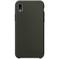 Чехол Apple Silicone Case для iPhone XR Темнооливковый
