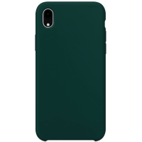 Чехол Apple Silicone Case для iPhone XR Лесной Зеленый