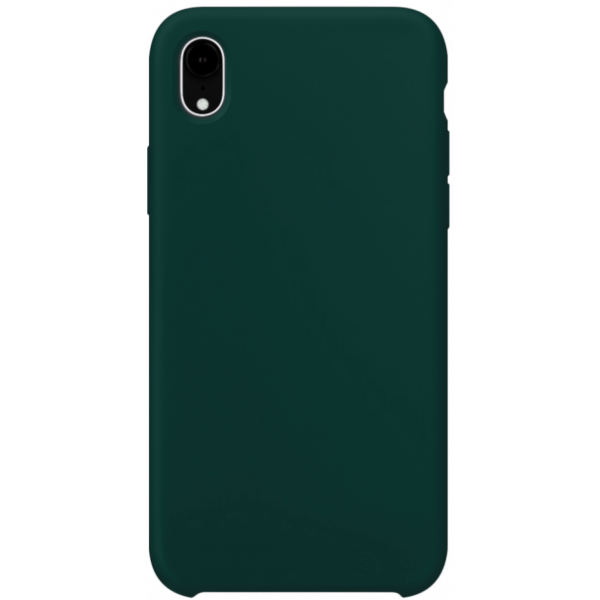 Чехол Apple Silicone Case для iPhone XR Лесной Зеленый