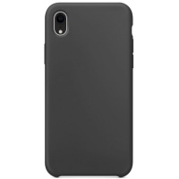 Чехол Apple Silicone Case для iPhone XR угольный серый