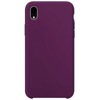 Чехол Apple Silicone Case для iPhone XR Marsala