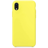 Чехол Apple Silicone Case для iPhone XR Лимонад