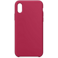 Чехол Apple Silicone Case для iPhone XR Розовый Красный