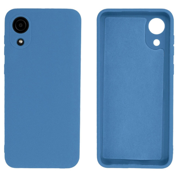Силіконовий чохол для Samsung A03 Silicone Case Full Blue Horizon