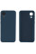 Силіконовий чохол для Samsung A03 Silicone Case Full Dark Blue