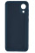 Силіконовий чохол для Samsung A03 Silicone Case Full Dark Blue
