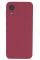 Силиконовый чехол для Samsung A03 Silicone Case Full Marsala