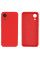 Силиконовый чехол для Samsung A03 Silicone Case Full Red