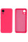 Силиконовый чехол для Samsung A03 Silicone Case Full Shiny Pink