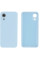 Силіконовий чохол для Samsung A03 Silicone Case Full Sky Blue