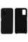 Силиконовый чехол для Samsung A03s Silicone Case Full Black