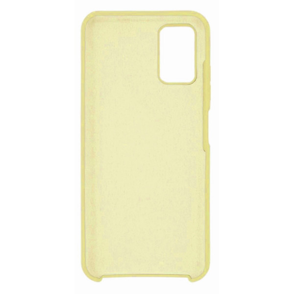 Силиконовый чехол для Samsung A03s Silicone Case Full Lemonade