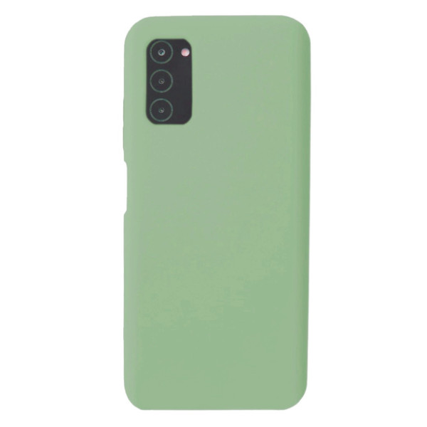 Силиконовый чехол для Samsung A03s Silicone Case Full Mint