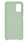 Силиконовый чехол для Samsung A03s Silicone Case Full Mint