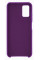 Силіконовий чохол для Samsung A03s Silicone Case Full Purple