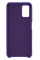 Силиконовый чехол для Samsung A03s Silicone Case Full Ultraviolet