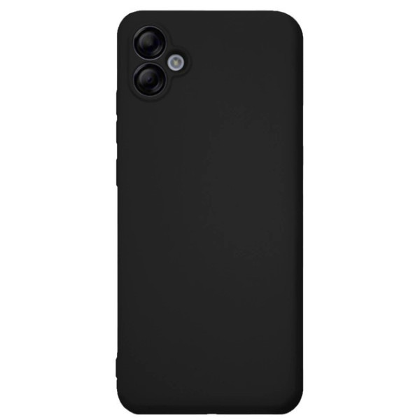Силіконовий чохол для Samsung A04 Silicone Case Full Black
