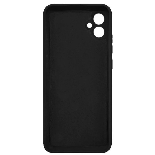 Силіконовий чохол для Samsung A04 Silicone Case Full Black