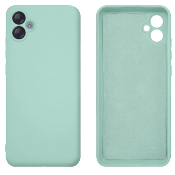 Силиконовый чехол для Samsung A04 Silicone Case Full Sea Blue