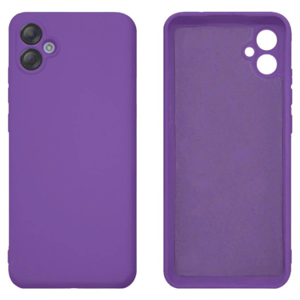 Силиконовый чехол для Samsung A04 Silicone Case Full Ultraviolet