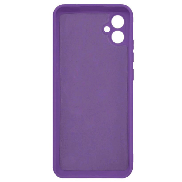 Силиконовый чехол для Samsung A04 Silicone Case Full Ultraviolet