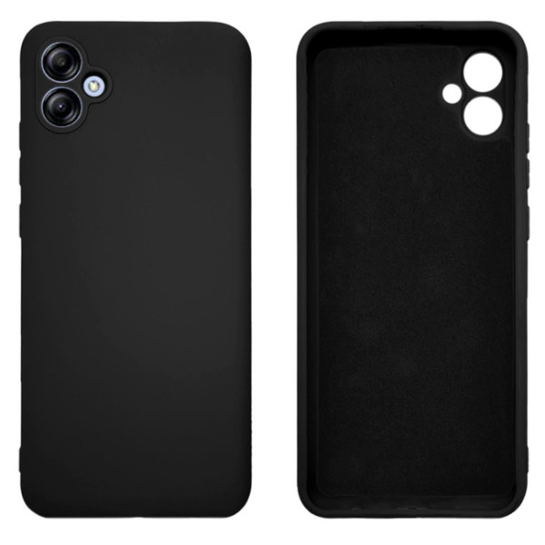 Силиконовый чехол для Samsung A04e Silicone Case Full Black