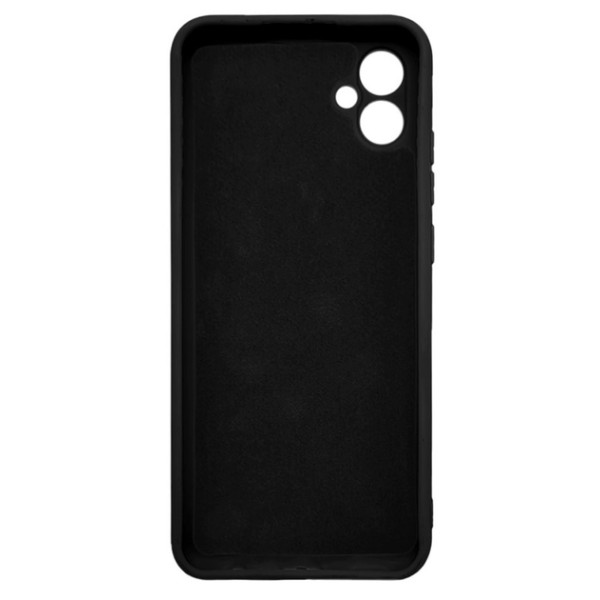 Силиконовый чехол для Samsung A04e Silicone Case Full Black