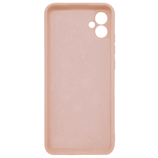 Силіконовий чохол для Samsung A04e Silicone Case Full Pink Sand