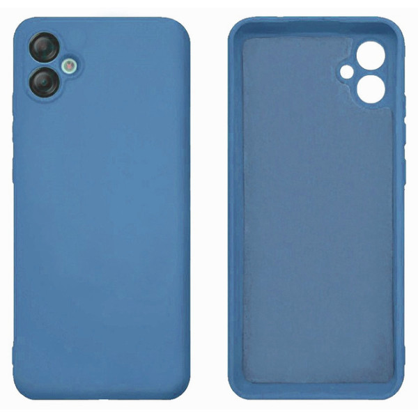 Силиконовый чехол для Samsung A05 Silicone Case Full Azure