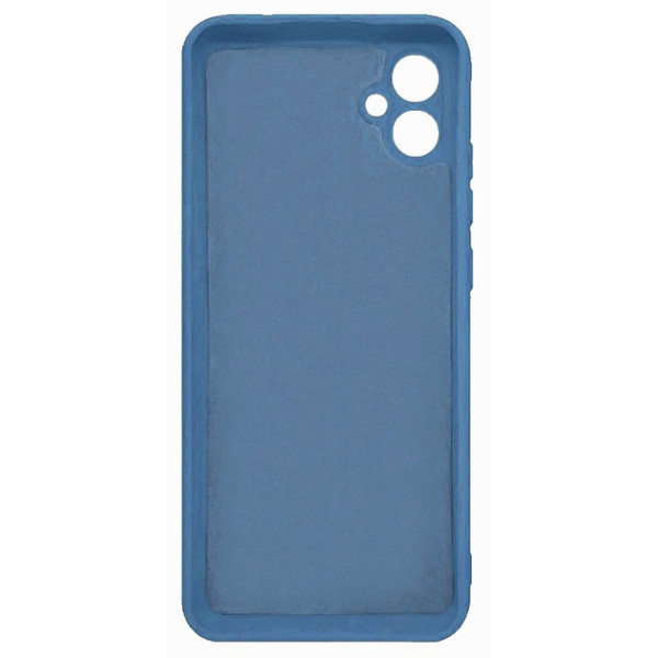 Силиконовый чехол для Samsung A05 Silicone Case Full Azure