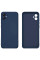 Силиконовый чехол для Samsung A05 Silicone Case Full Dark Blue