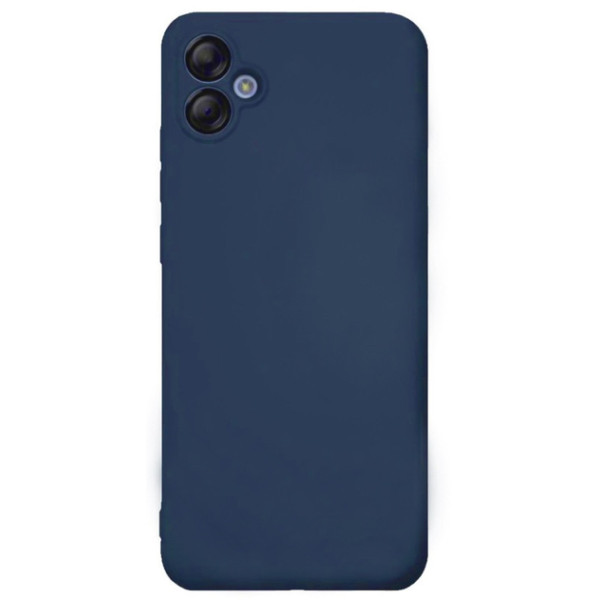 Силиконовый чехол для Samsung A05 Silicone Case Full Dark Blue