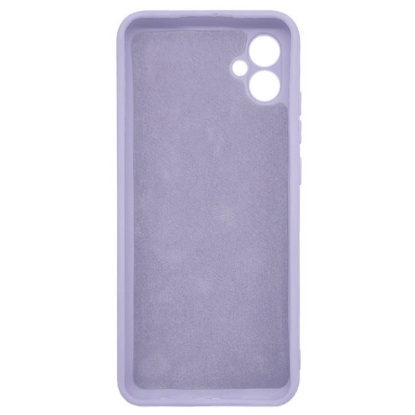 Силіконовий чохол для Samsung A05 Silicone Case Full Light Purple