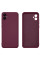Силиконовый чехол для Samsung A05 Silicone Case Full Marsala