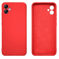 Силиконовый чехол для Samsung A05 Silicone Case Full Red