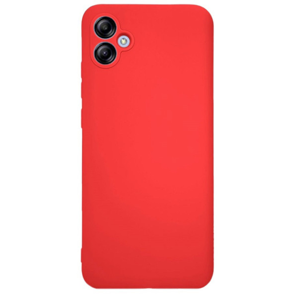 Силиконовый чехол для Samsung A05 Silicone Case Full Red
