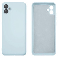 Силиконовый чехол для Samsung A05 Silicone Case Full Sky Blue