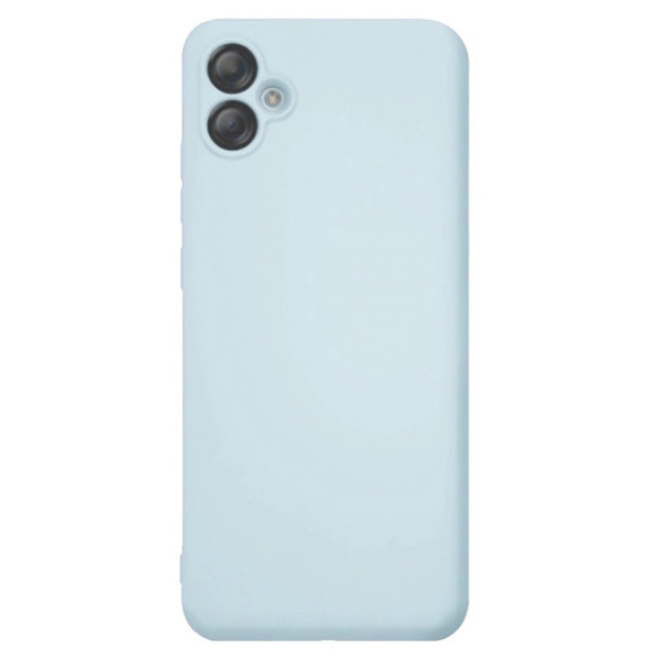 Силиконовый чехол для Samsung A05 Silicone Case Full Sky Blue