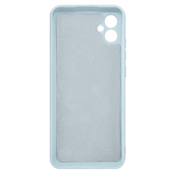 Силиконовый чехол для Samsung A05 Silicone Case Full Sky Blue