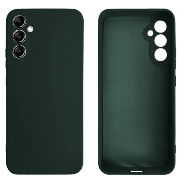 Силіконовий чохол для Samsung A05s Silicone Case Full Forest Green