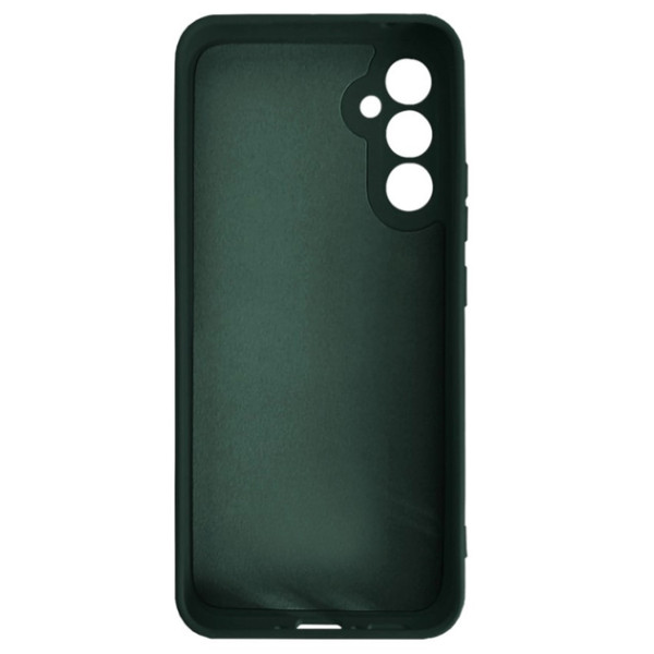 Силіконовий чохол для Samsung A05s Silicone Case Full Forest Green