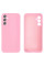 Силиконовый чехол для Samsung A05s Silicone Case Full Light Pink