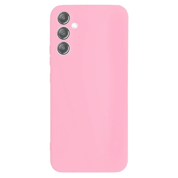 Силиконовый чехол для Samsung A05s Silicone Case Full Light Pink