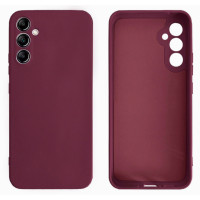 Силиконовый чехол для Samsung A05s Silicone Case Full Marsala